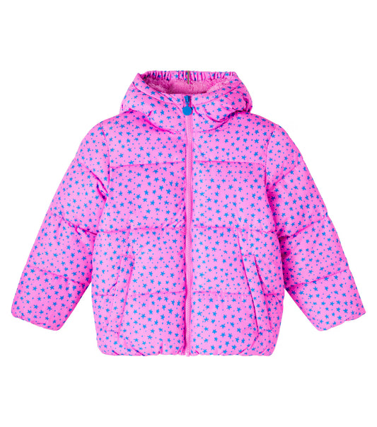 Stella mcCartney kids - Ditsy blue stars puffer