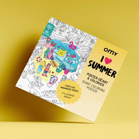 OMY - I love Summer - Giant poster