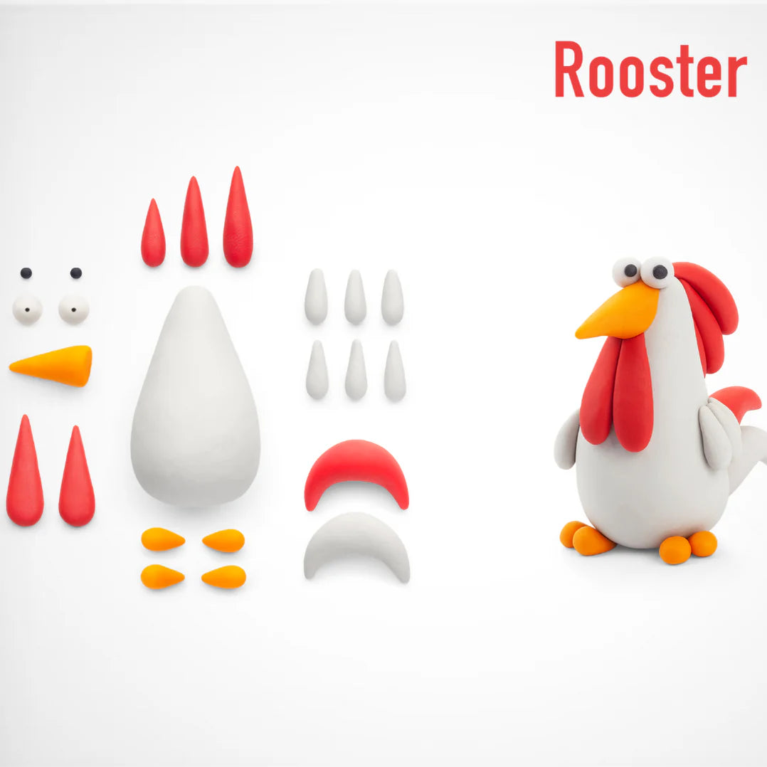 HeyClay - Rooster- 3 cans