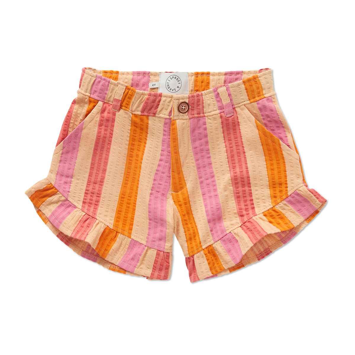 Sproet & Sprout - RUFFLE SHORTS STRIPES