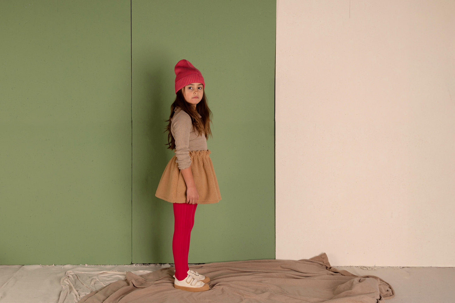 Nixnut - Toss skirt - Camel