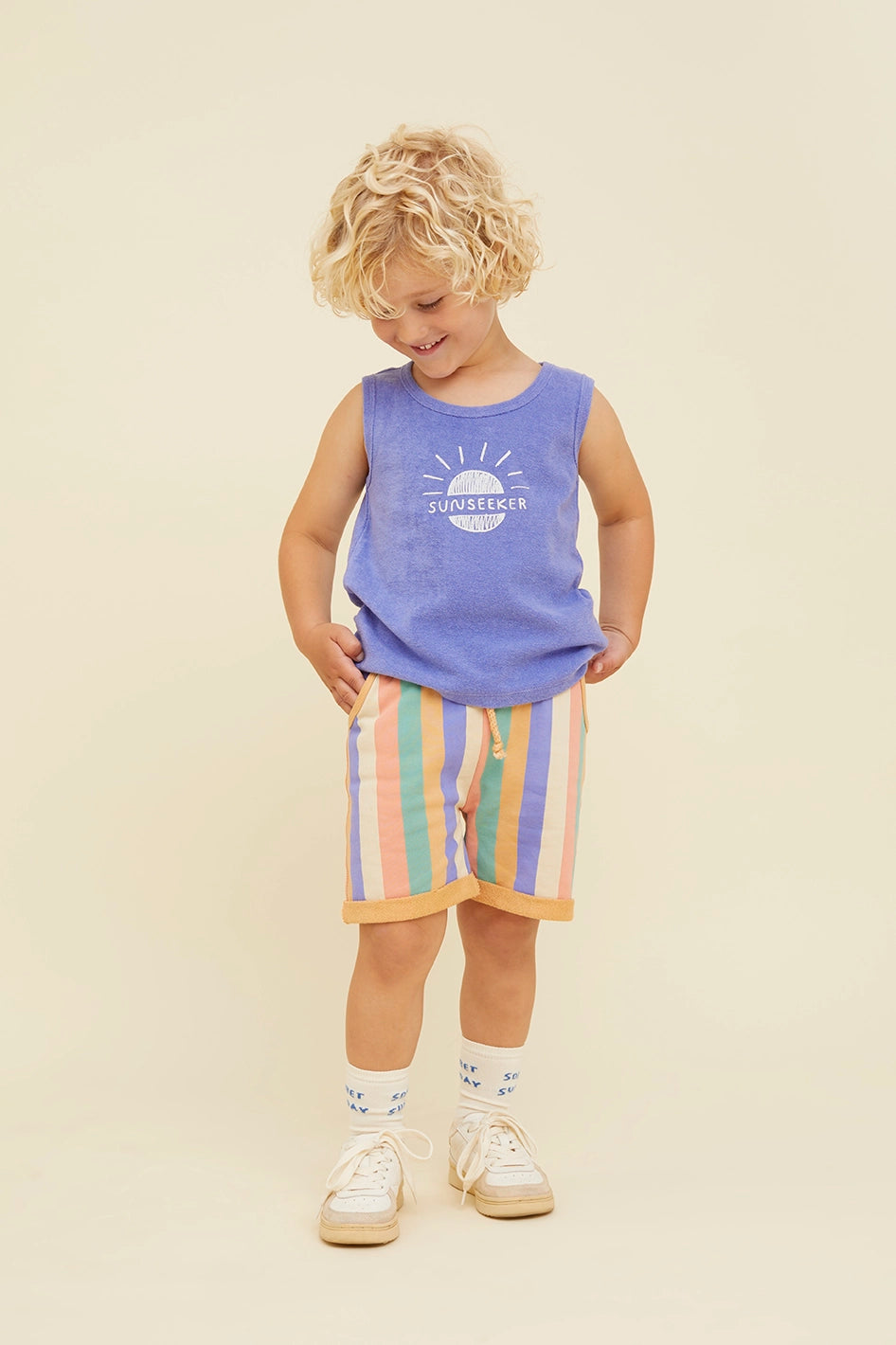 Sproet & Sprout - SHORTS MULTI COLOUR STRIPES