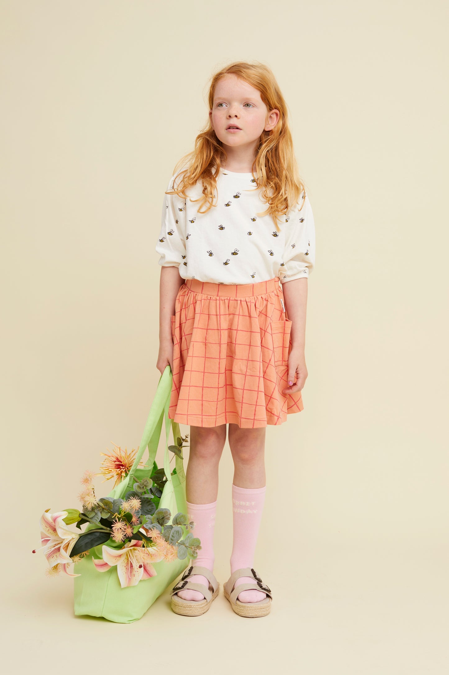 Sproet & Sprout - SKIRT POCKETS CHECK PRINT