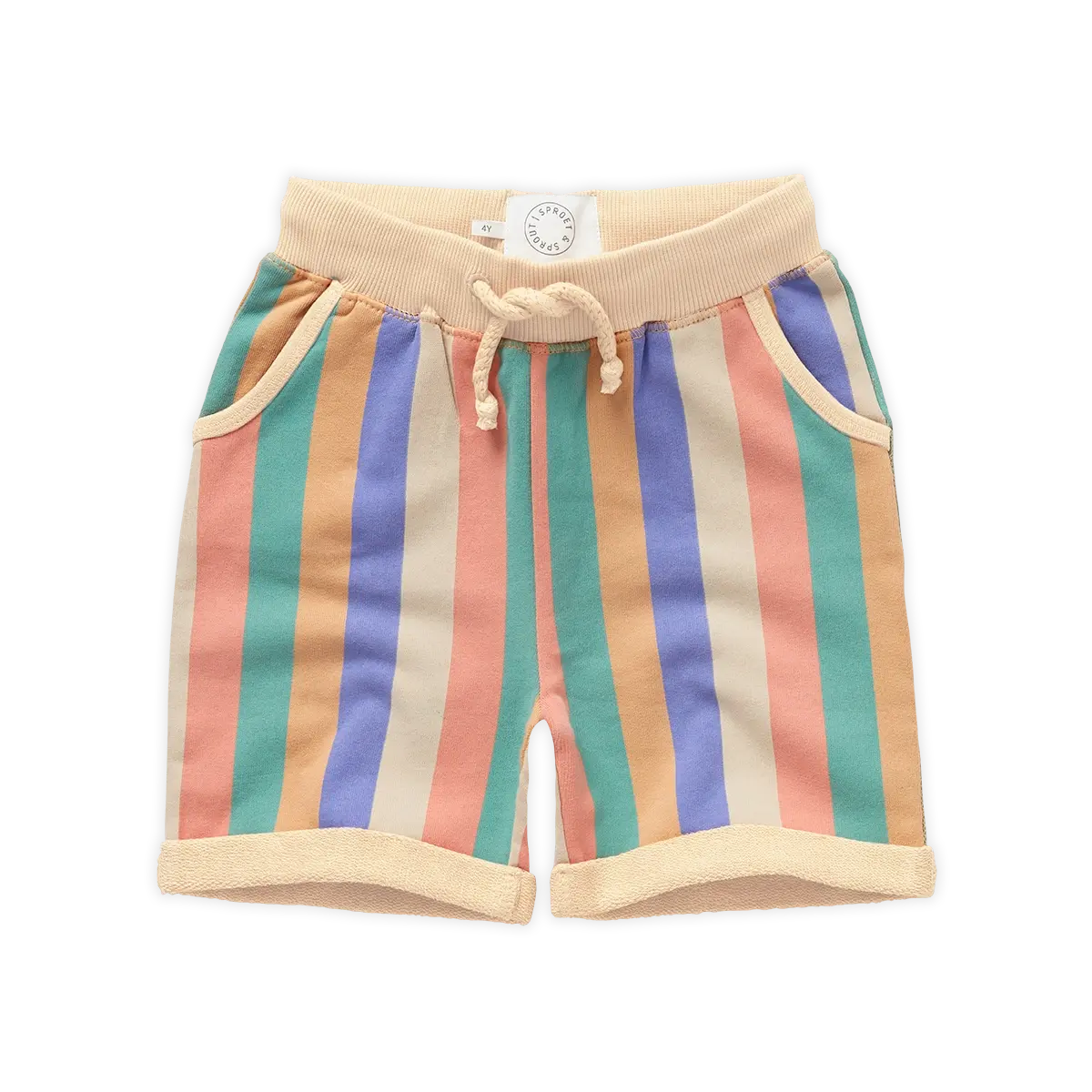 Sproet & Sprout - SHORTS MULTI COLOUR STRIPES