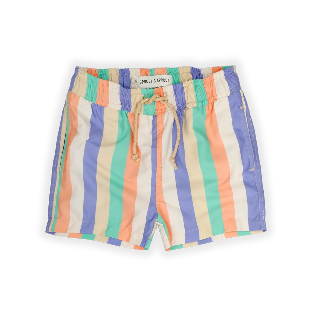 Sproet & Sprout - SWIM SHORTS MULTI COLOUR STRIPES