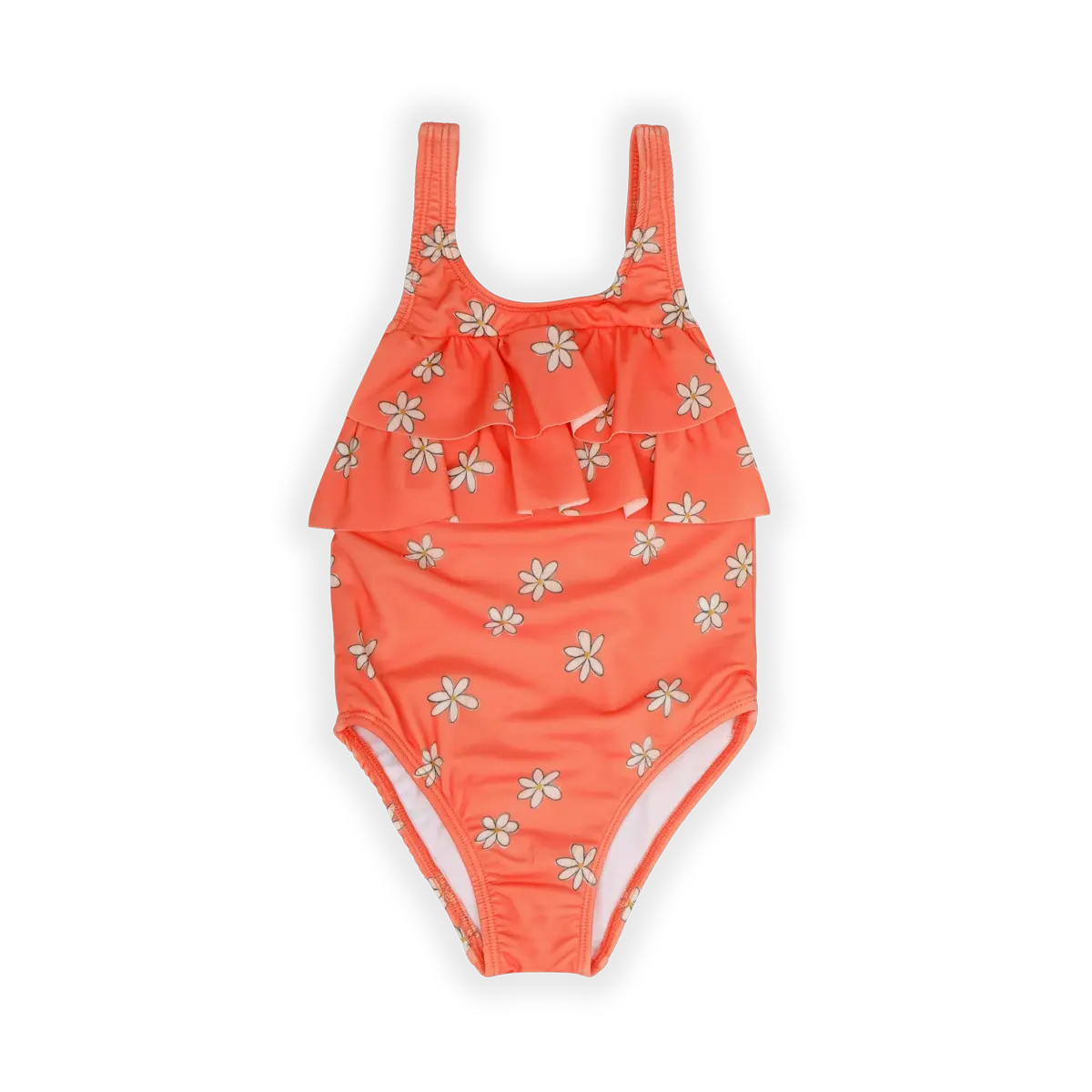 Sproet & Sprout - SWIMSUIT CHEST RUFFLE DAISIES PRINT