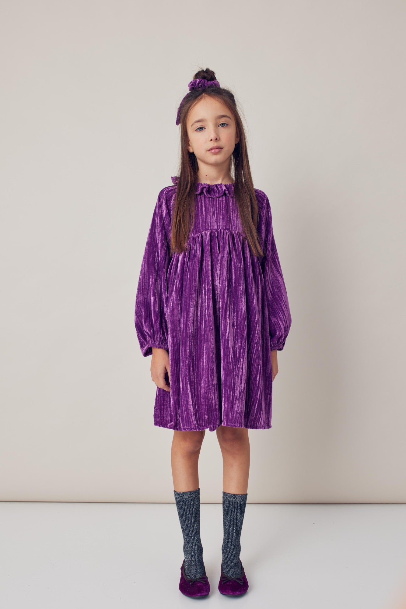 Tocoto vintage - VELVET DRESS