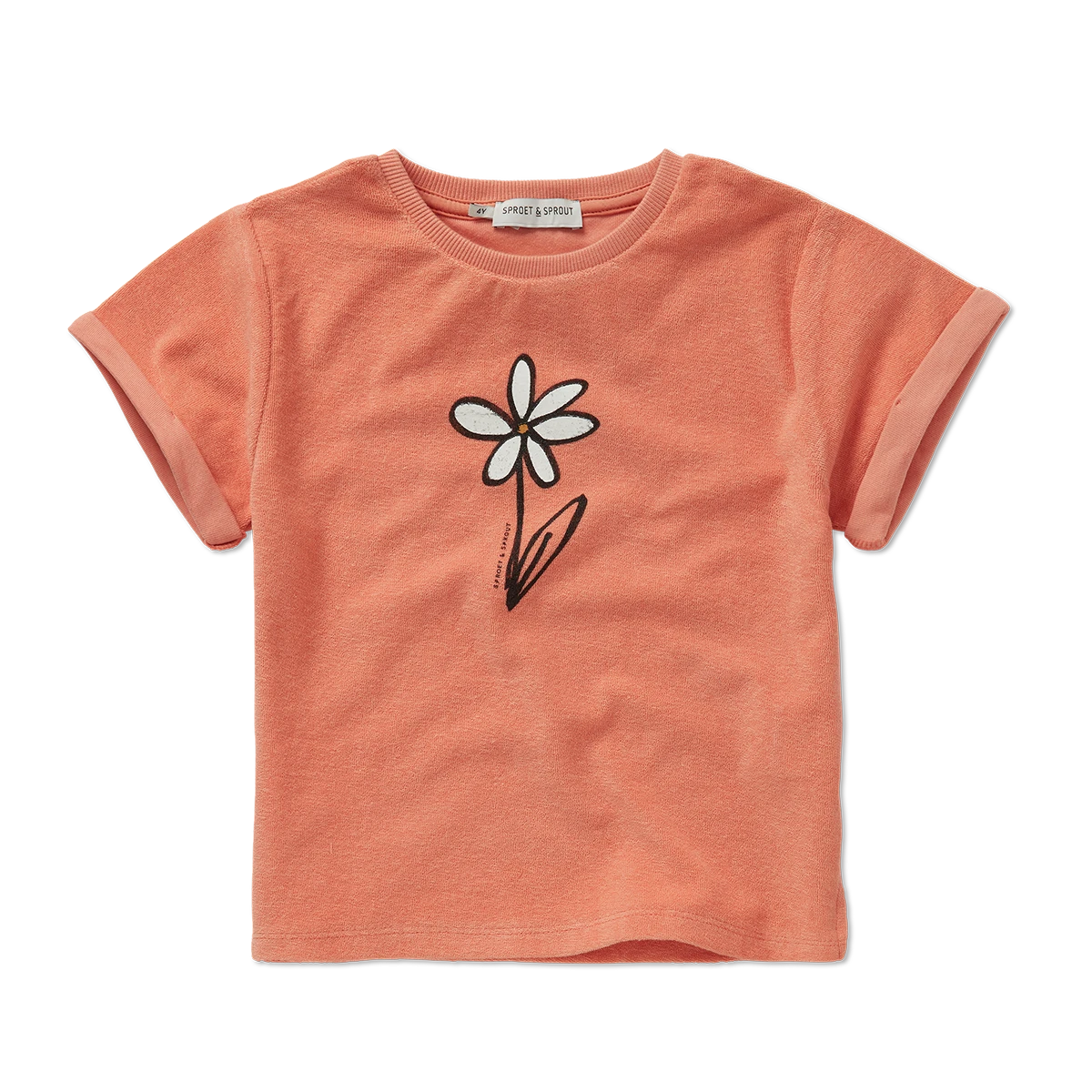 Sproet & Sprout - TERRY T-SHIRT DAISY