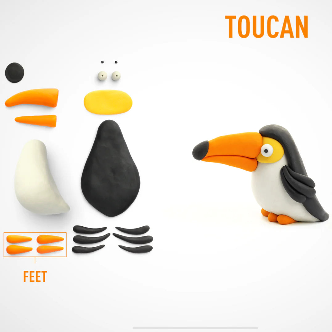 HeyClay - Toucan - 3 cans