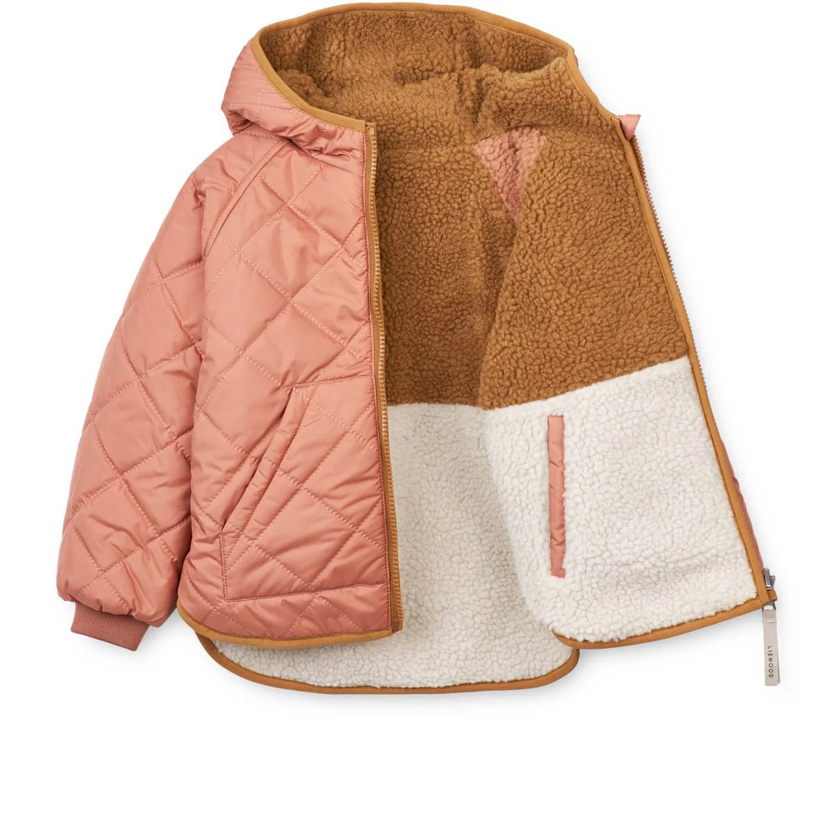 Liewood - Jackson Reversible Jacket - Tuscany rose mix