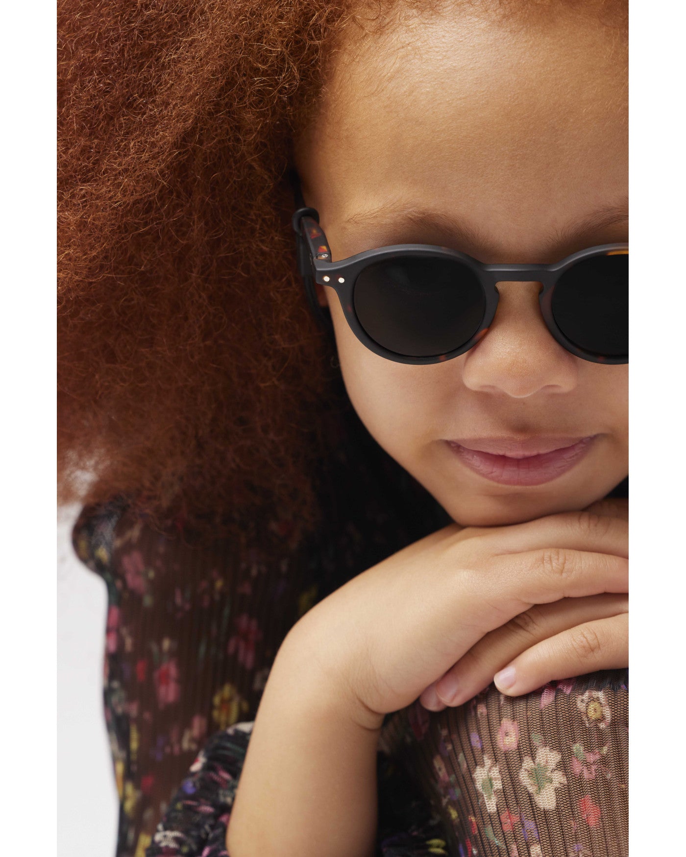 IZIPIZI - Junior sun D - Black - 5-10 jaar