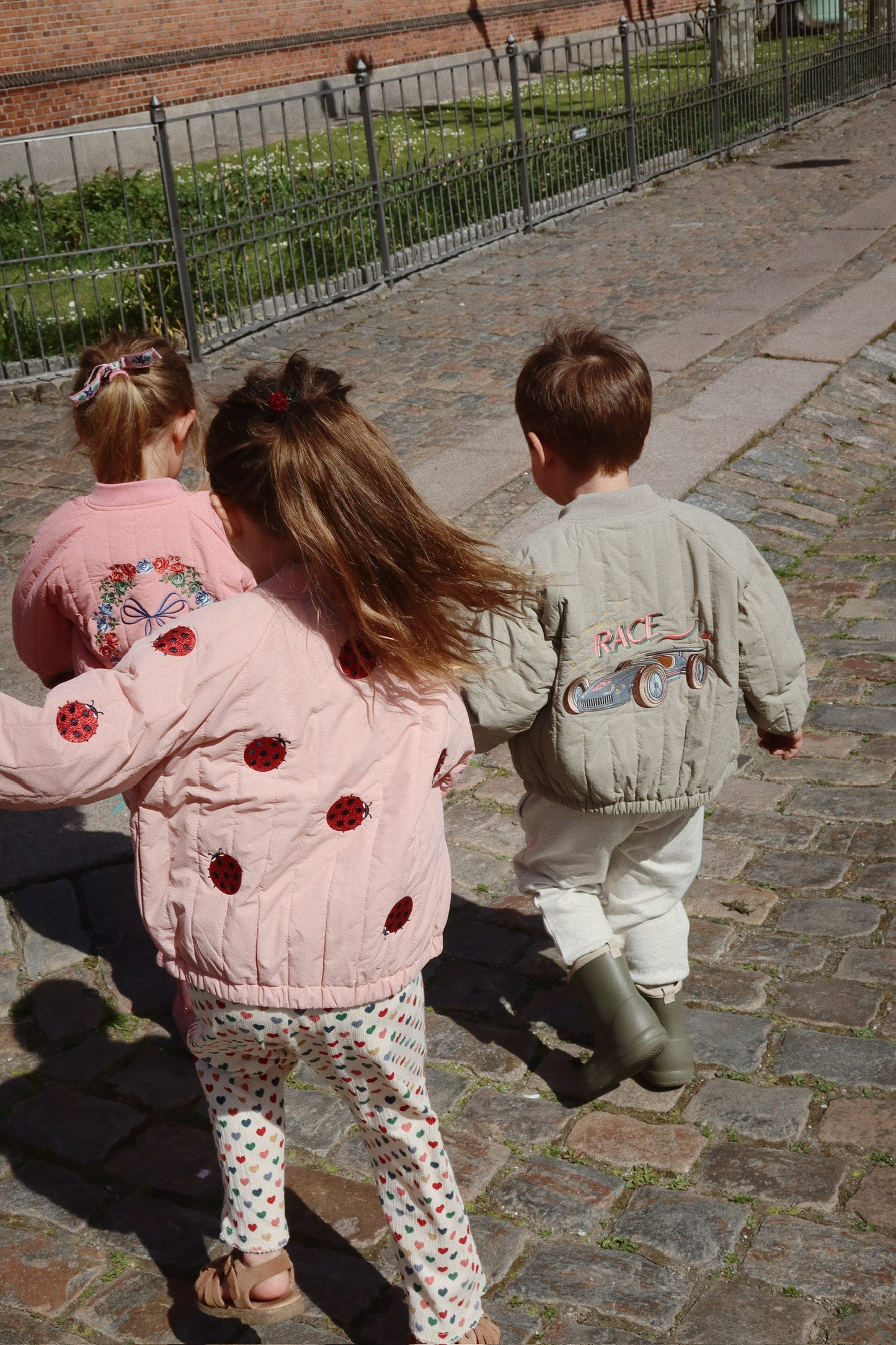 Konges Slojd - Juno bomber jacket - Mellow rose ladybug