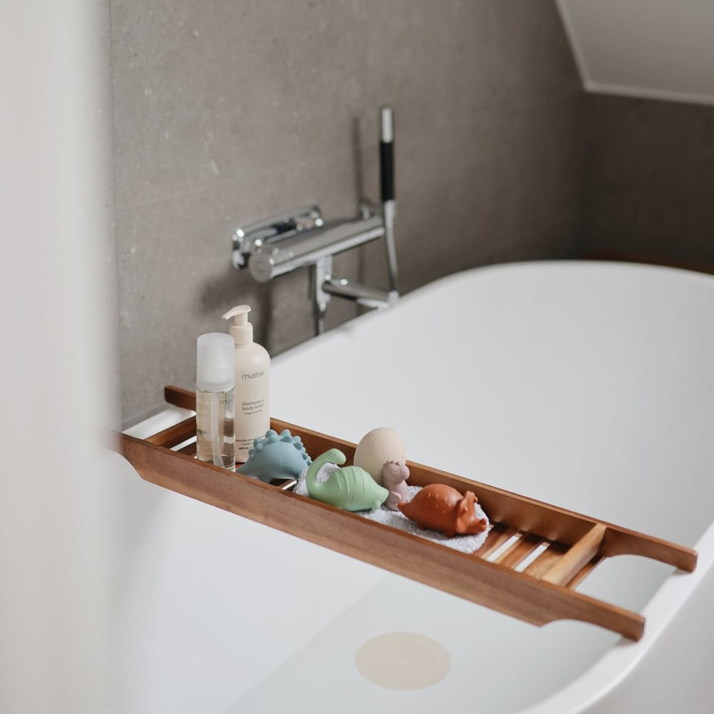 Mushie - 4 pack bath set - dino