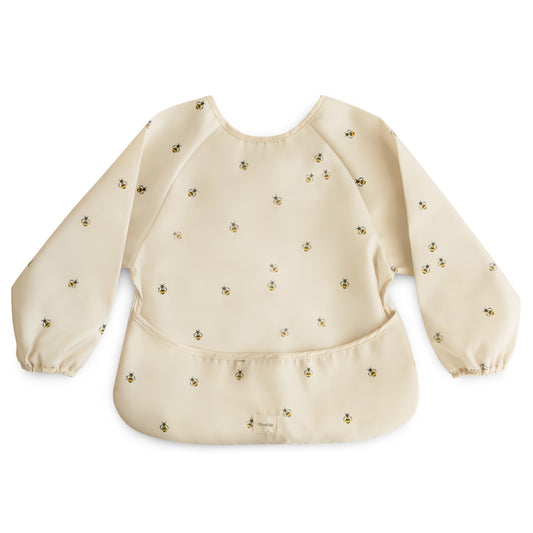 Mushie - Longsleeve bib - Bees