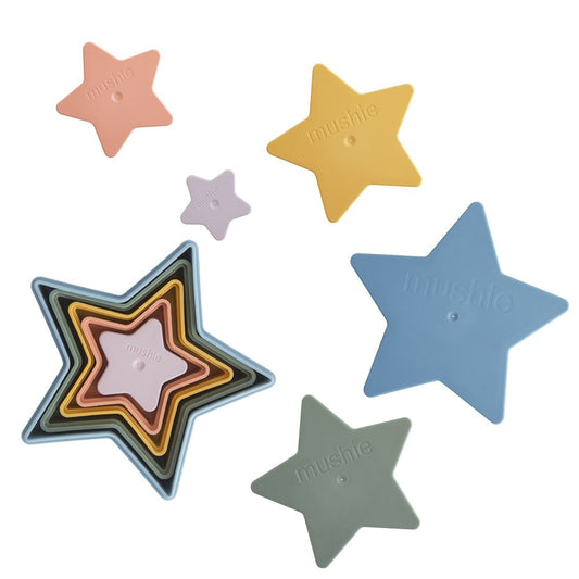 Mushie - Nesting star - retro