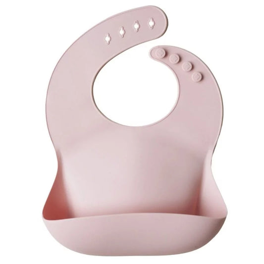 Mushie - Silicone bib / slab - Blush