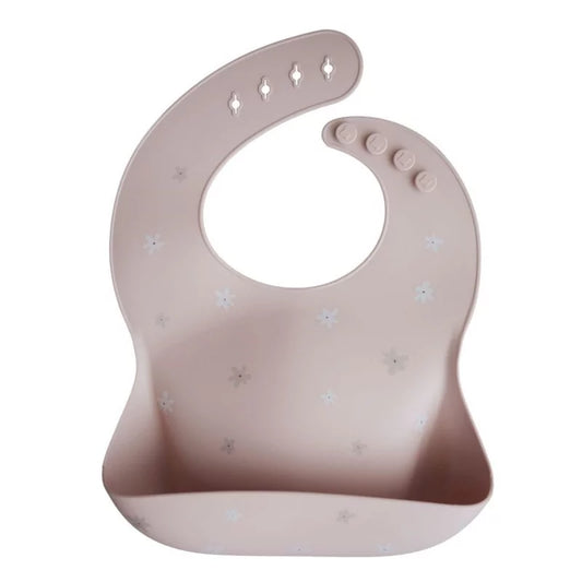 Mushie - Silicone bib / slab - Daisy