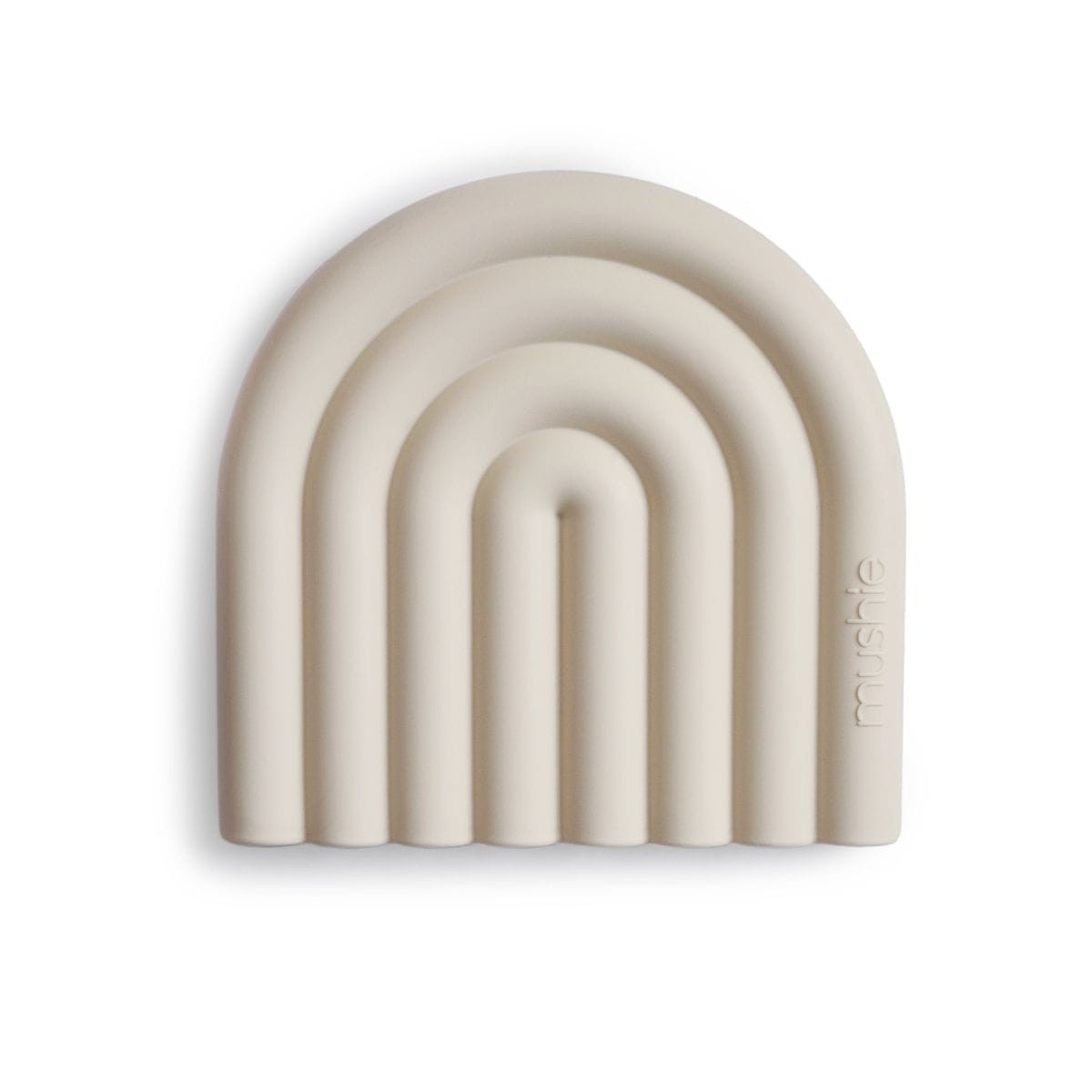 Mushie - Teether rainbow - shifting sand