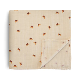 Mousseline Swaddle - Bees - met naam