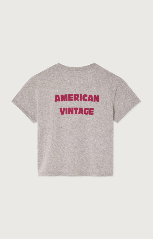 American vintage - Fizvalley T-shirt - Gris chine