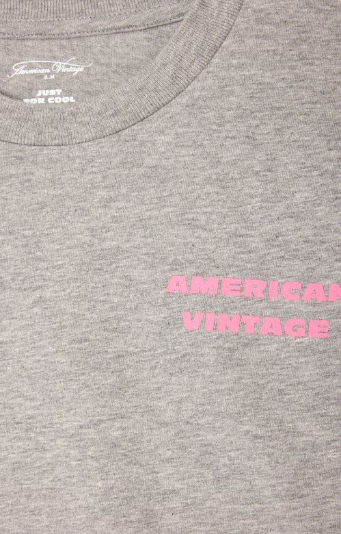 American vintage - Fizvalley T-shirt longsleeve - Gris chine