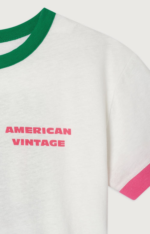 American vintage - GAMIPY T-shirt - Blanc