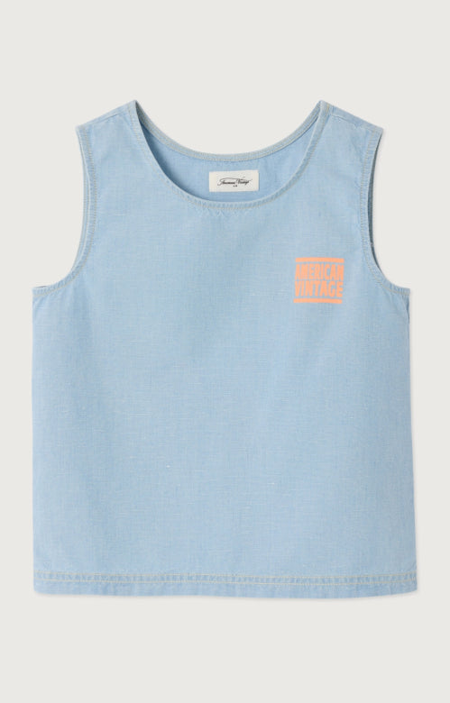 American vintage - Nyrow top - Light blue