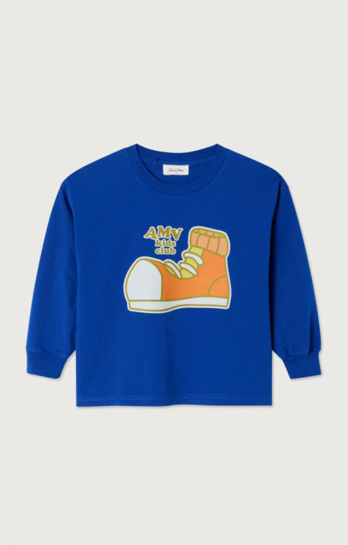 American vintage - Fizvalley t-shirt - indigo vintage