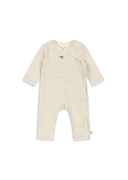 Konges slojd - Basic newborn onesie - Tea stripe