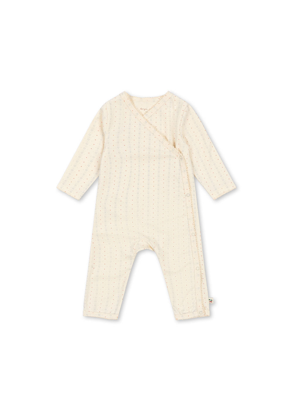 Konges slojd - Basic newborn onesie - Fete de fleur