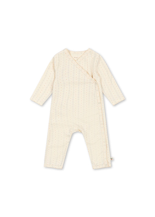 Konges slojd - Basic newborn onesie - Fete de fleur