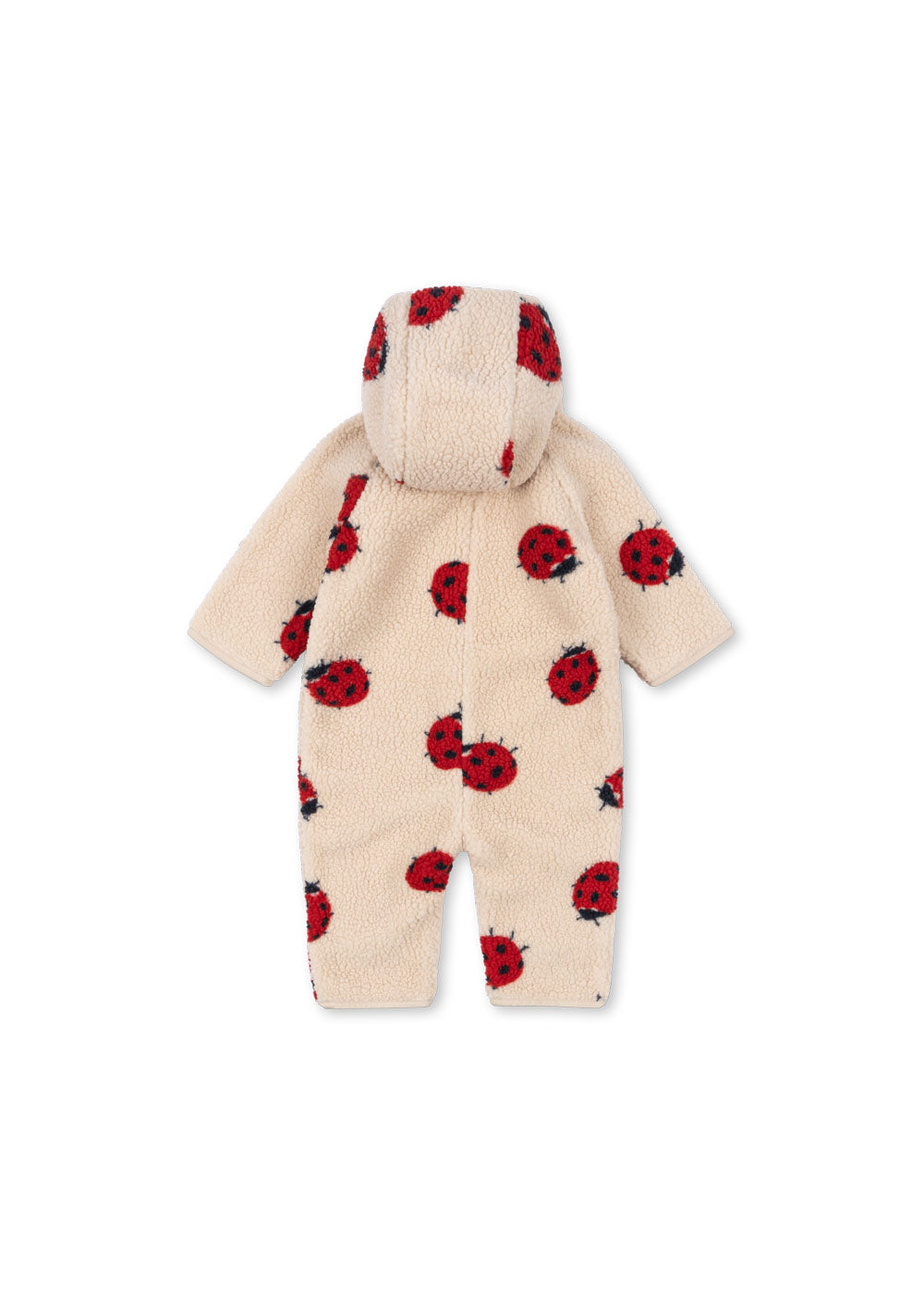 Konges slojd - Jody teddy onesie - Ladybug sand