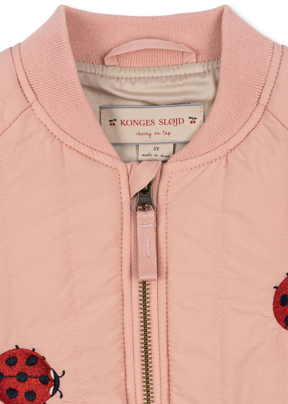 Konges Slojd - Juno bomber jacket - Mellow rose ladybug