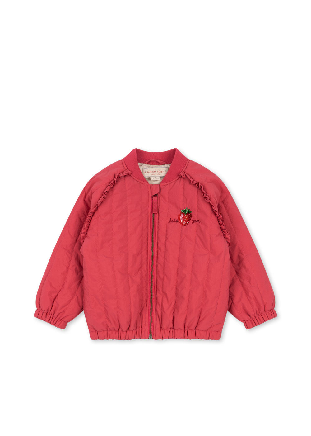 Konges slojd - Juno sparkle bomber jacket - Raspberry wine