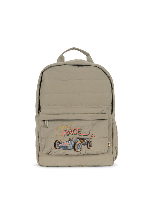 Konges slojd - Juno quilted backpack - Laurel oak car