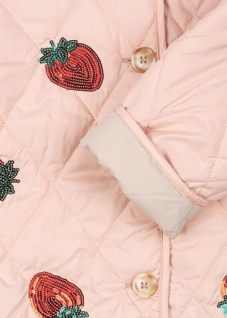 Konges slojd - Flora jacket - Strawberry