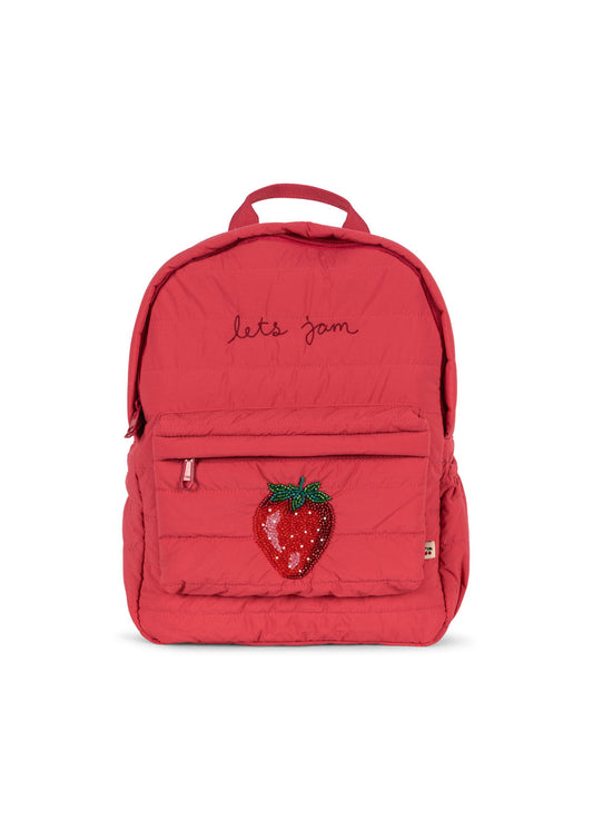 Konges slojd - Juno sparkle backpack - Raspberry wine