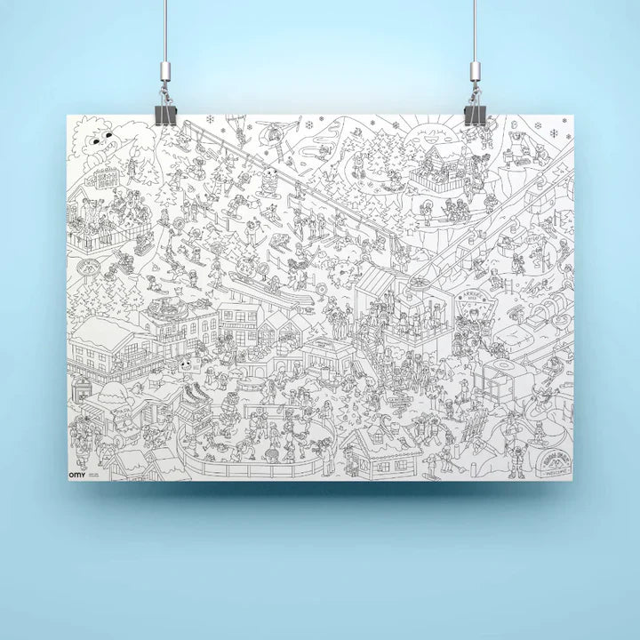 OMY - I love Winter - Giant poster