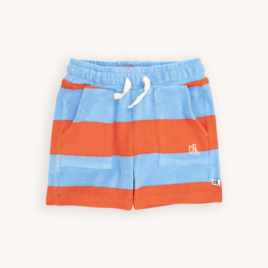 CarlijnQ - Stripes Red/Blue - Shorts Loose Fit