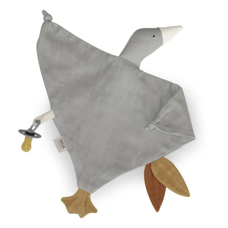 Saga - Cuddle cloth goose - Silver gray