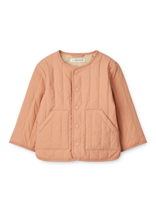 Liewood - BEA QUILTED COTTON JACKET - Tuscany rose