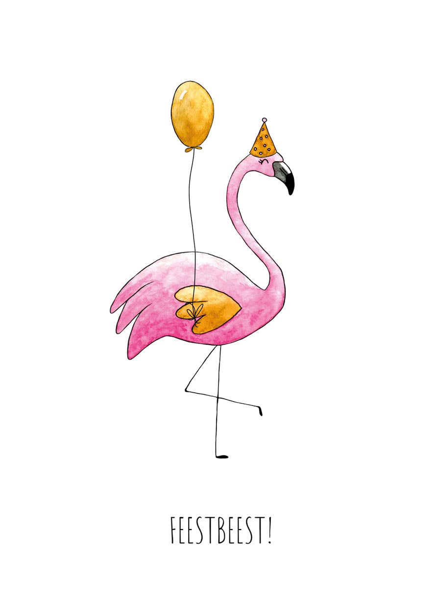 FEESTBEEST FLAMINGO